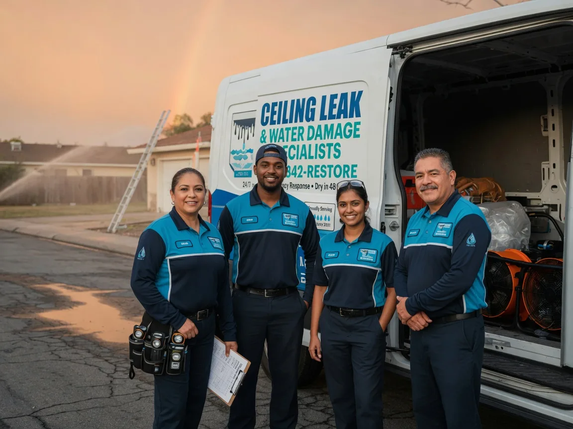 Ceiling Leak Cleanup company in Grafton, WI